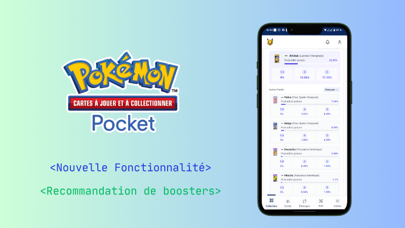 Optimisez votre collection Pokémon avec notre système de recommandation de boosters